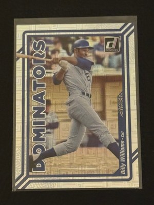 2023 Panini Donruss Billy Williams Dominators Vector #D4 Cubs 