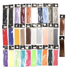 PREMIUM Three Pleat Hat Band Replacements For Fedora Hats Many Colors Available