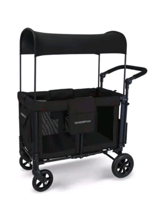 WONDERFOLD W2 Original+ Stroller Wagon (2 Seater) - Collapsible Wagon - Image 4 of 4