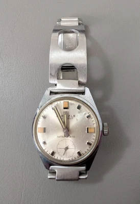 Kienzle Markant Antimagnetic Watch Armbanduhr mit verstellbarem Armband Vintage - Bild 1 von 4
