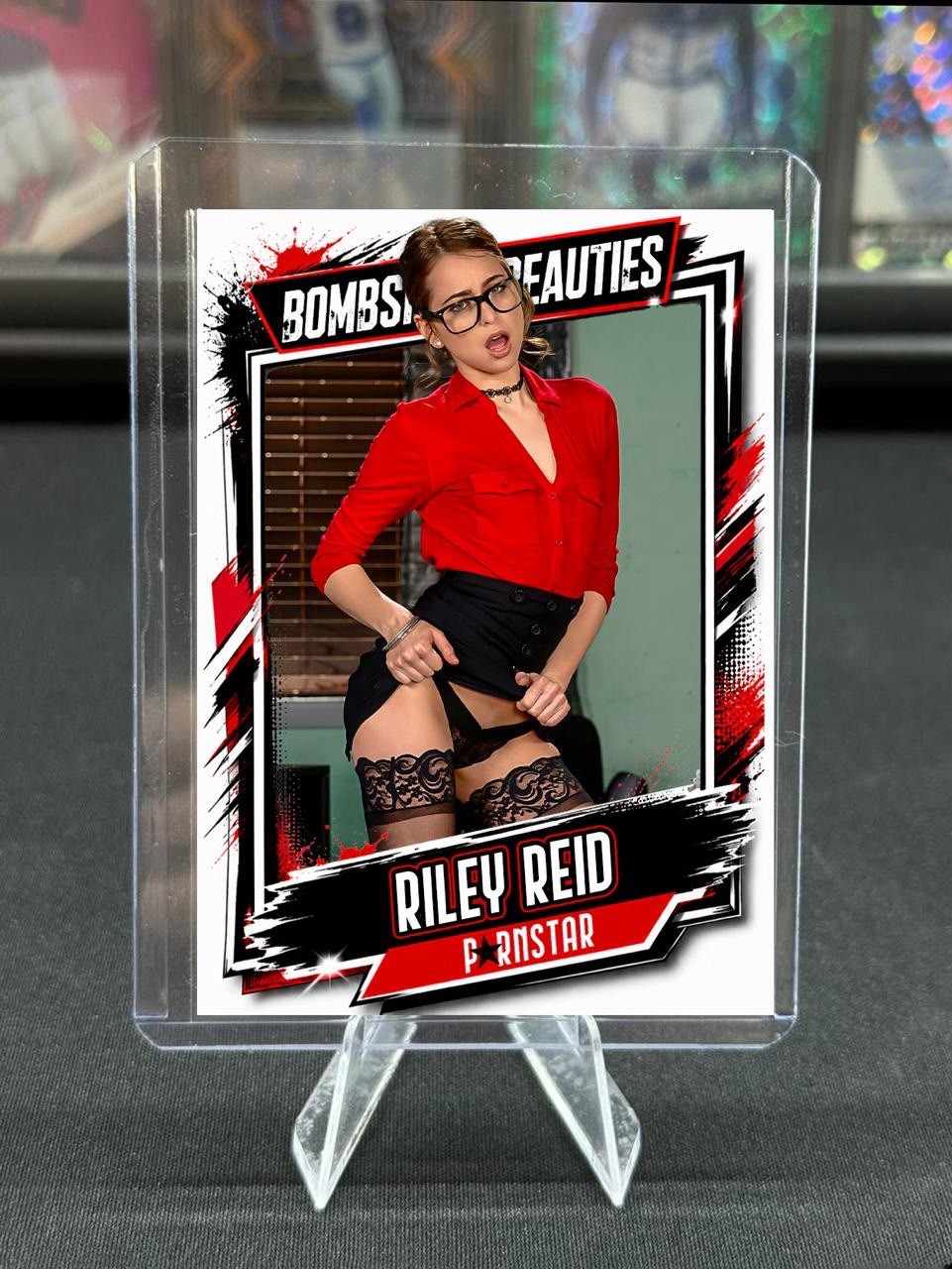 Riley Reid Adult Card Tiki Card Shack Limited SP Card 006