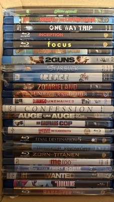 100 x Blu-ray Sammlung - Avatar Batman Dark Knight Ice Age Inception Hangover