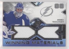 2021-22 SPx Winning Materials Andrei Vasilevskiy #WM-AV 1ck9