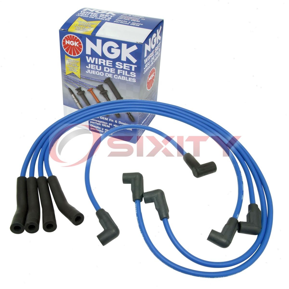 NGK 51331 RC-GMZ031 Spark Plug Wire Set for XS10280 XS10250 CH459 96062 9308 za