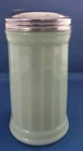 Vintage Fire King Jadeite Green Sugar Container With Pour Spout Lid