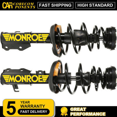 Monroe Front Struts w/ Coil Spring Assembly For 2014-2015 Chevrolet Malibu
