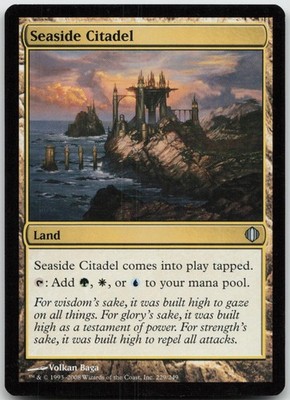 Seaside Citadel 229 Uncommon Shards of Alara Magic: The Gathering Near Mint
