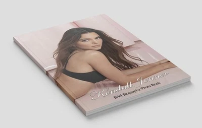 Kendall Jenner Brief Biography Photo Book in 2 versions soft/hardback