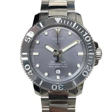 Tissot Seastar 1000 Powermatic 80 SS Gray Men's Watch From Japan