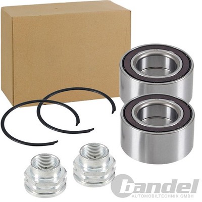 2x RADLAGERSATZ inkl. ABS-SENSORRING HINTERACHSE für FIAT PANDA 169 500 312 FORD