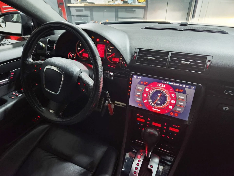 10.1" For Audi A4 2006-2017 Apple Carplay Android Car Radio Stereo GPS Navi WIFI Foto 2 de 4