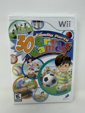 Family Party: 30 Great Games - Nintendo Wii New Factory Sealed