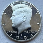 1994-S Kennedy Half Dollar Proof 90% Silver-INV#8550