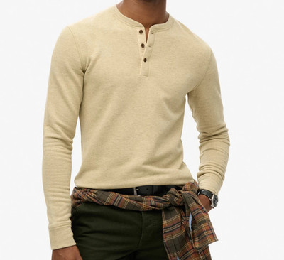 Superdry & Co THE MERCHANT STORE GRANDAD - Langarmshirt Gr. M Neu mit Etikett