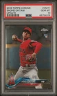 2018 Topps Chrome Update - Rookie Debut SHOHEI OHTANI #HMT1 (RC) PSA 10 MLB Card