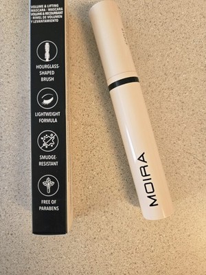 Moira Volume & Lifting Mascara 002 Black 0.28 oz Full Size New In Box