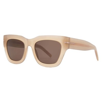 Hugo Boss Brown Square Ladies Sunglasses BOSS 1520/S 010A/70 51 BOSS 1520/S