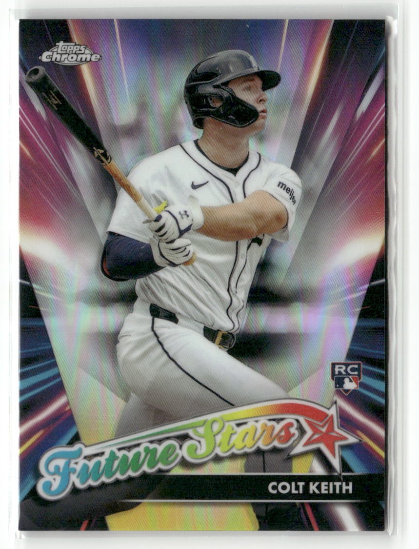 2024 Topps Chrome Update #FSU-20 Colt Keith Future Stars TIGERS SP