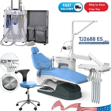 Dental Unit Chair DC Motor Computer Control/Delivery Suction Unit Compressor 4H