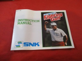 Lee Trevino's Fighting Golf (Nintendo NES) COMPLETE w/ Box manual game WORKS!
