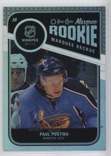 2011-12 O-Pee-Chee Marquee Rookie Rainbow Foil Paul Postma #595 2a8