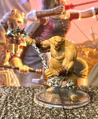 #ad #ad Ogre Chain Brute Damp;D Miniature Dungeons Dragons Monster Menagerie Revisited 32 $6.49