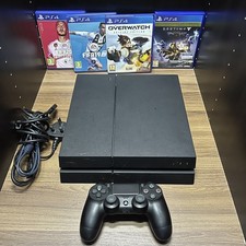 Sony PlayStation 4 PS4 500GB Console Bundle V2 Controller 4 Games