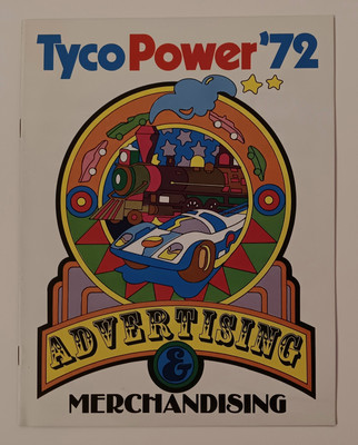 Vintage Tyco Power 1972 Advertising Merchandising Catalog, Excellent ''FAST SHIP''