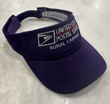 USPS United States Postal Service Visor USA Mail Rural Carrier Post Office Sun V USPS United States Postal Service Visor USA Mail Rural Carrier Post Office Sun V