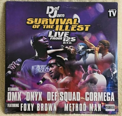Various Rap Artists-''Survival Of The Illest Live From 125 NYC''-SEALED 2xLP 