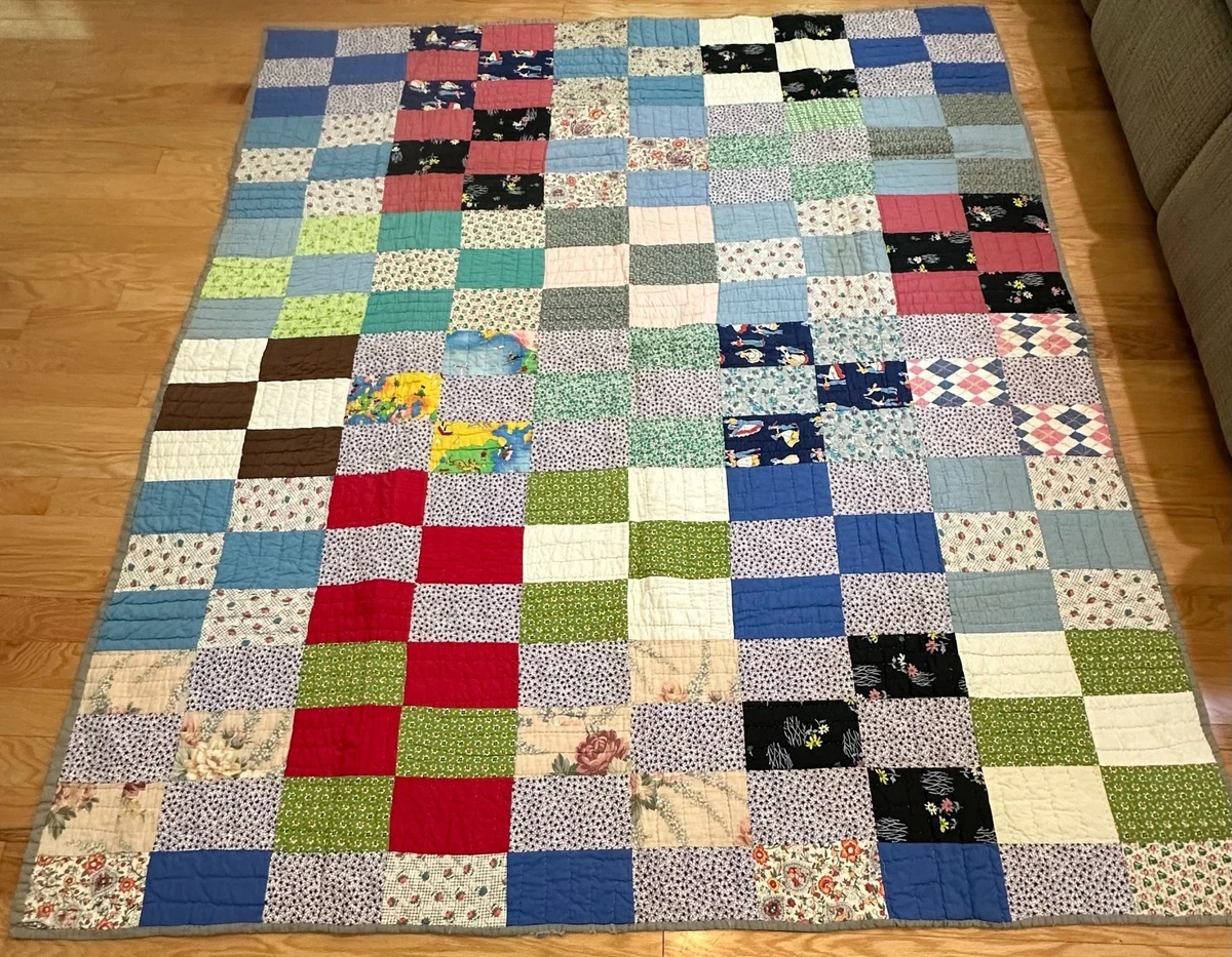 Log Cabin Collectible Quilts 1920-1949 Time Period Manufactured