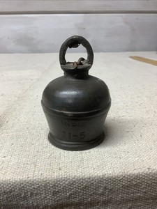 Vintage Bronze Bell India Religious Decorative Ceremonial Bell India 21-5