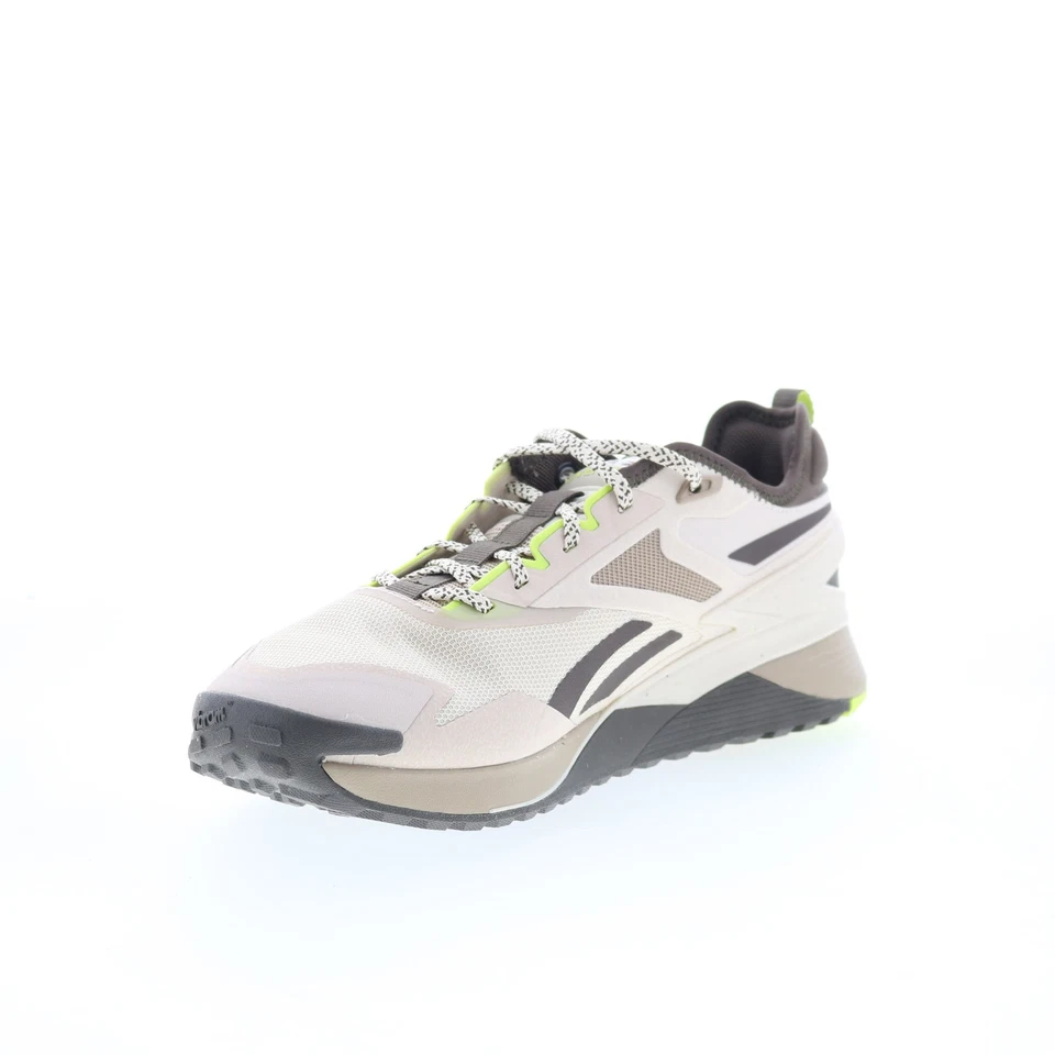 Reebok Nano X3 Adventure Hombres Gris Sintético Atlético Entrenamiento Cruzado Zapatos Foto 4 de 4