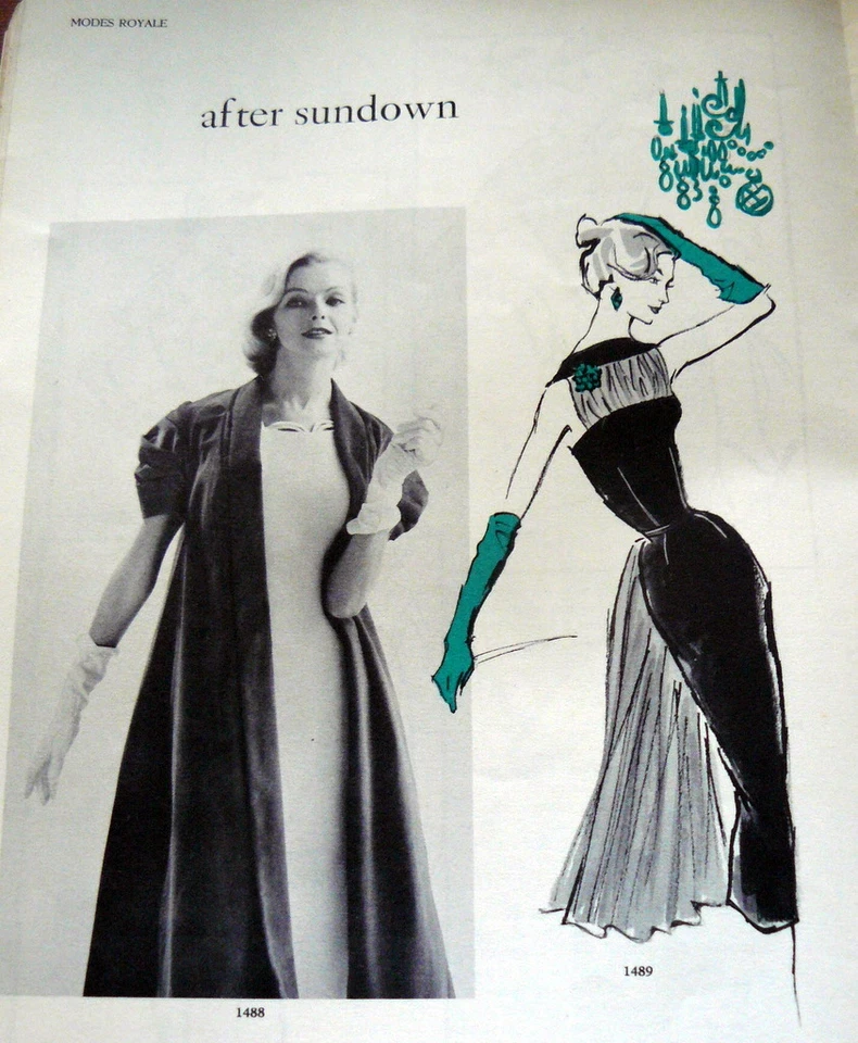 *Rare* MODES ROYALE PATTERN 20 CATALOG PICTURE Digital Archive 1946-64 - Image 4 of 4