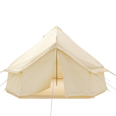 VEVOR 5 Meter Bell Tent Canvas Tent Teepee/Tipi Outdoor Glamping W/ Stove  Hole | eBay