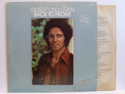 Gilbert O'Sullivan   LP + OIS   Back To Front / MAM-5 von 1972