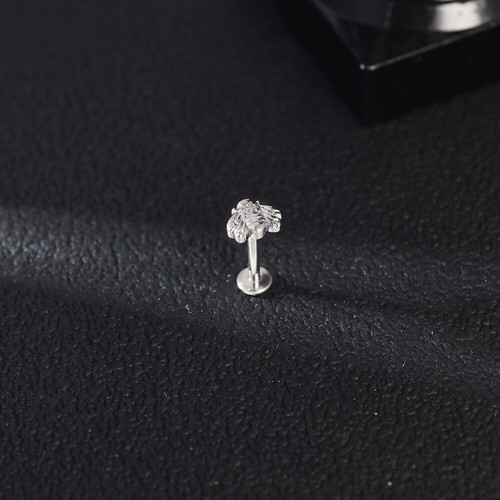 16g G23 Titanium Labret Lip Ring Helix Daith Tragus Earring Labret Lip Piercing - Picture 11 of 156
