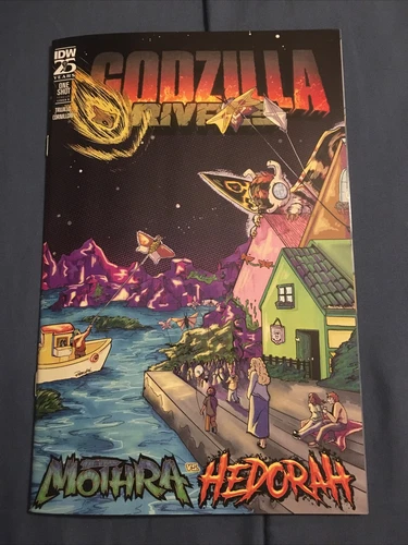 GODZILLA RIVALS MOTHRA VS HEDORAH #1 COVER B ANN VARIANT IDW COMICS 2024