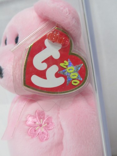 Ty Beanie Babies Sakura the Japanese Bear 6th Swing 9th Tush Authenticated - Picture 2 of 3