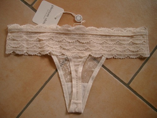 Pleasure State Dessous Unterwäsche "Frou Frou" sexy Thong Tanga Spitze gr.XS /34 - Picture 2 of 2