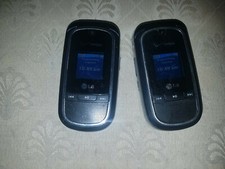  2 Two LG VX 8360 Verizon Blue/Silver cell phones