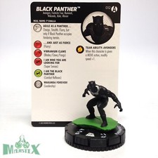 Heroclix Avengers Forever set Black Panther 012 Common figure w/card