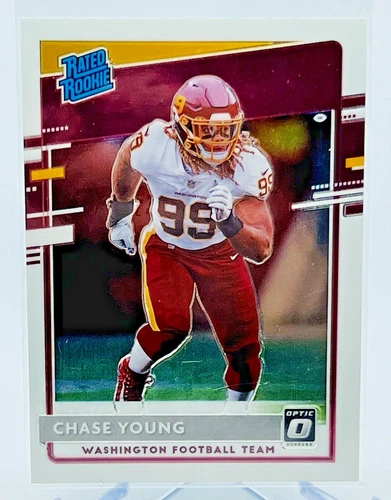 2020 Donruss Optic #166 Chase Young Rated Rookie 