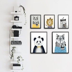 animal canvas for nursery