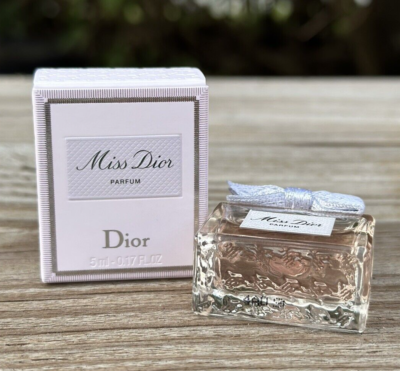 DIOR Miss Dior Parfum Mini Splash Travel Fragrance Perfume 0.17 OZ