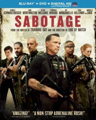 Sabotage (Blu-ray + DVD + DIGITAL HD with UltraViolet) - Blu-ray - VERY GOOD