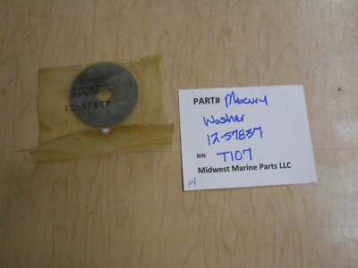 #ad 12 57837 Mercury washer NOS T107 $13.99
