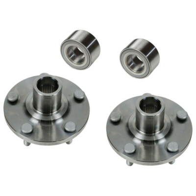 Pair Front Wheel Hub & Bearing Assembly Fits 2004 2005 -2017 Toyota Camry