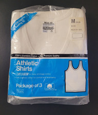 Vintage Sears Sanfor-Knit Athletic Shirts Medium 38-40 NOS