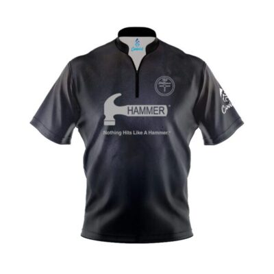 *FREE Custom Name & Logo* Hammer 78D Black Pearl Bowling Jersey Shirts S-5XL